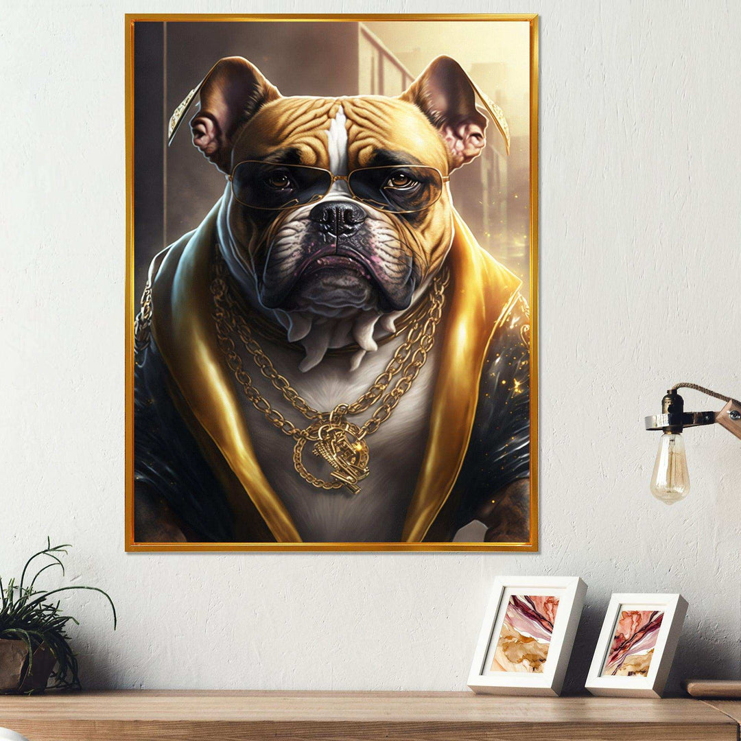 Bulldog Gangster In NYC