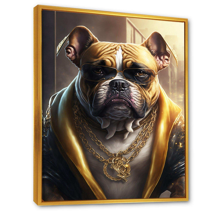 Bulldog Gangster In NYC