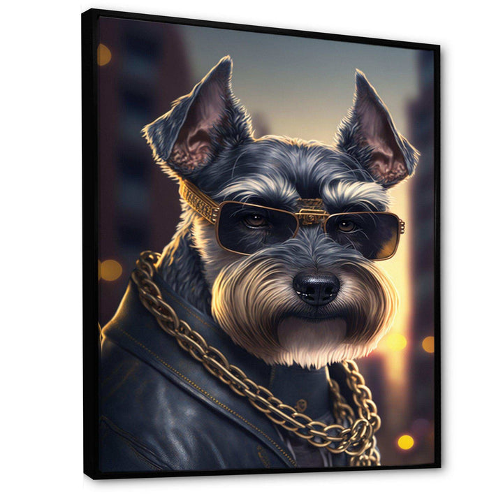 Schnauzer Gangster in NYC  III