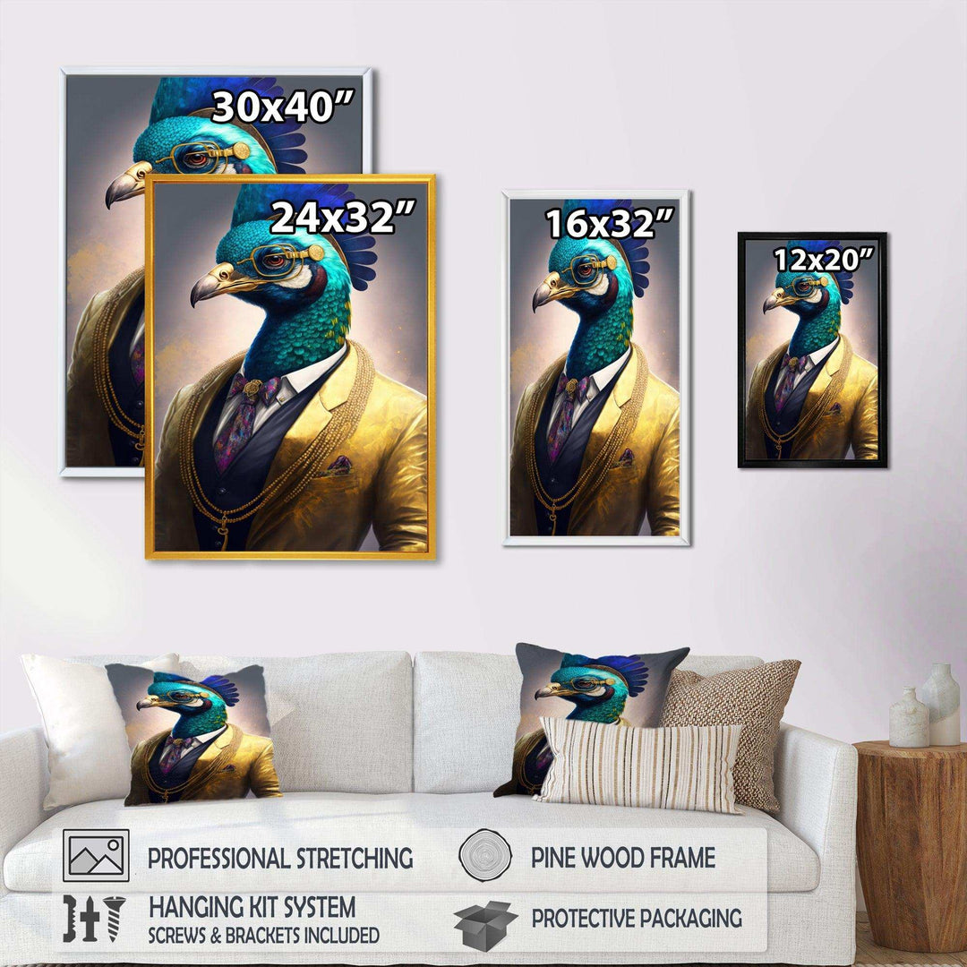 Peacock Gangster In NYC I
