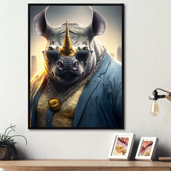 Rhino Gangster in NYC  III