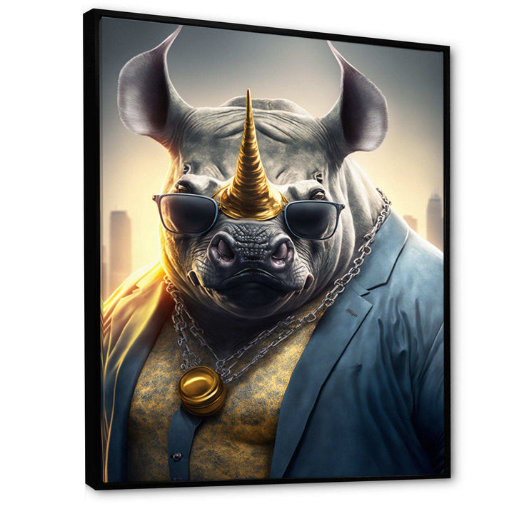 Rhino Gangster in NYC  III