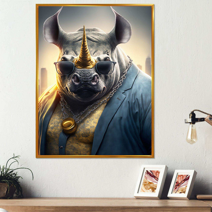 Rhino Gangster in NYC  III