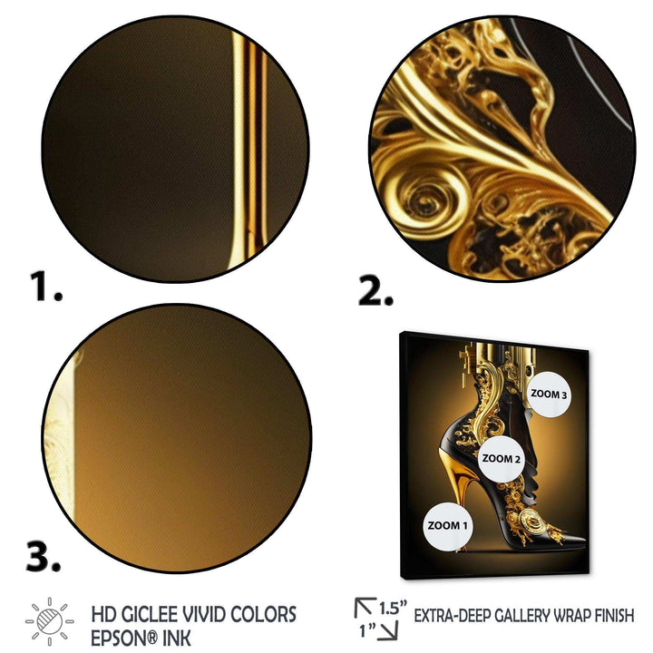 Golden Mechanic High Heel III