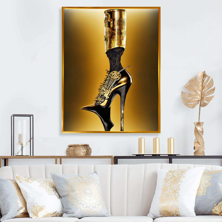 Golden Mechanic High Heel V