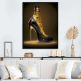 Golden Champagne High Heel III