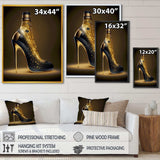 Golden Champagne High Heel III