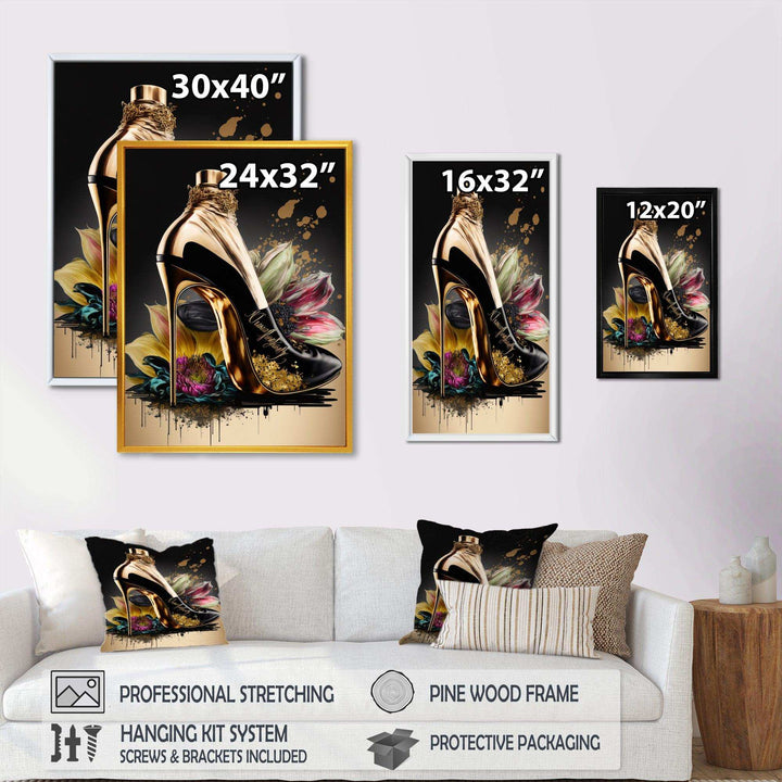 Gold Champagne Heel III