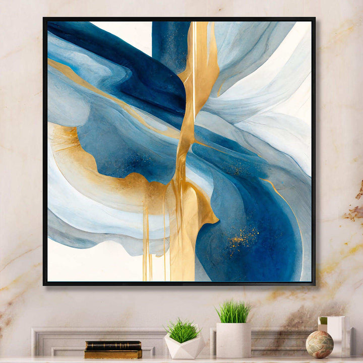 Bold Expression Art I - Modern Living Room Wall Decor
