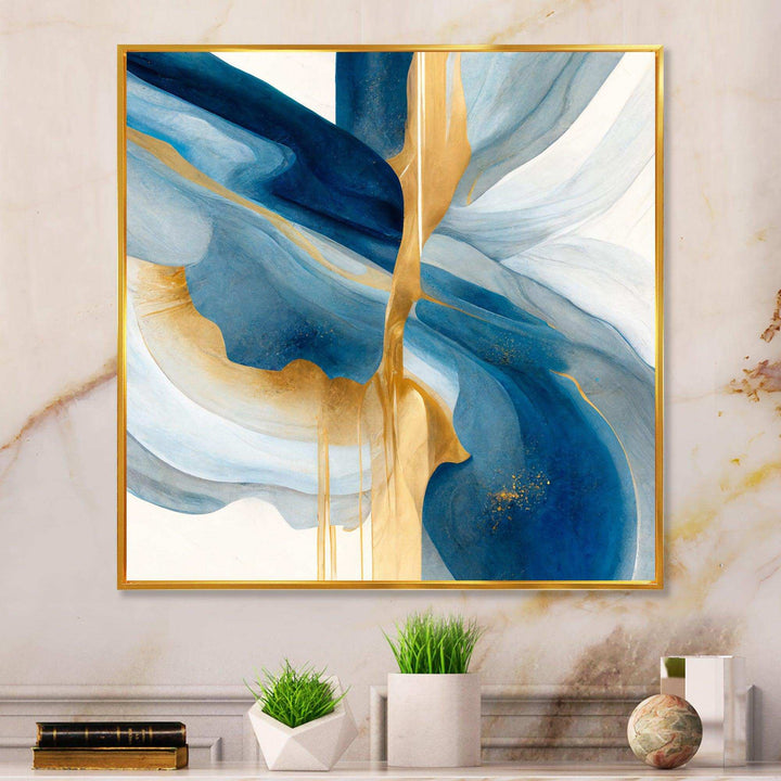 Bold Expression Art I - Modern Living Room Wall Decor