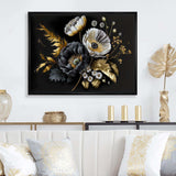 Golden Gothic Floral Bouquet II