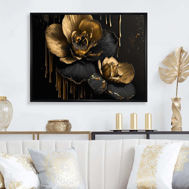 Black And Gold Orchid II
