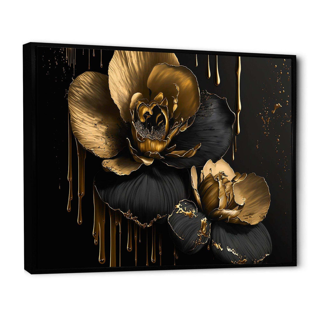 Black And Gold Orchid II
