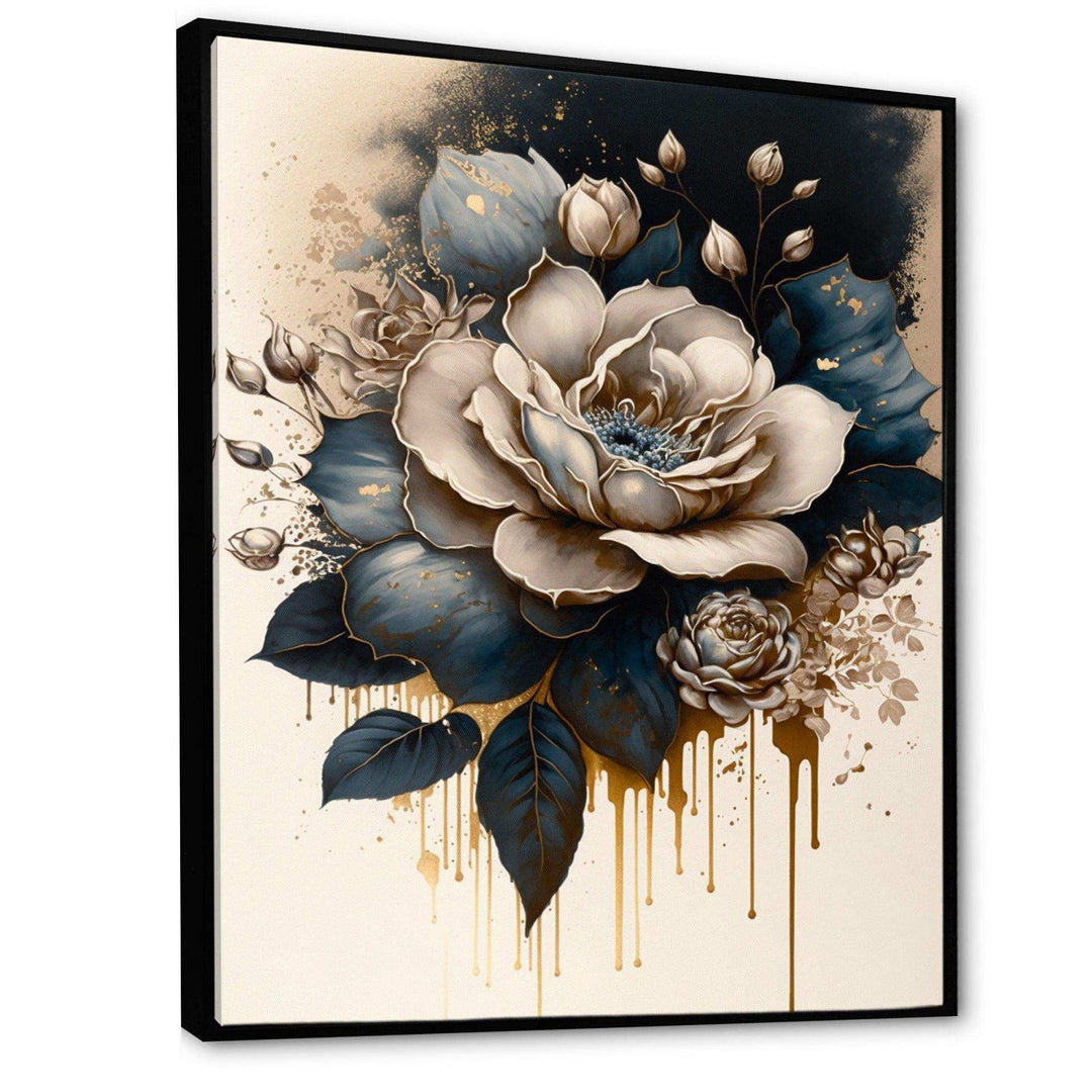 Black And White Rose Design III