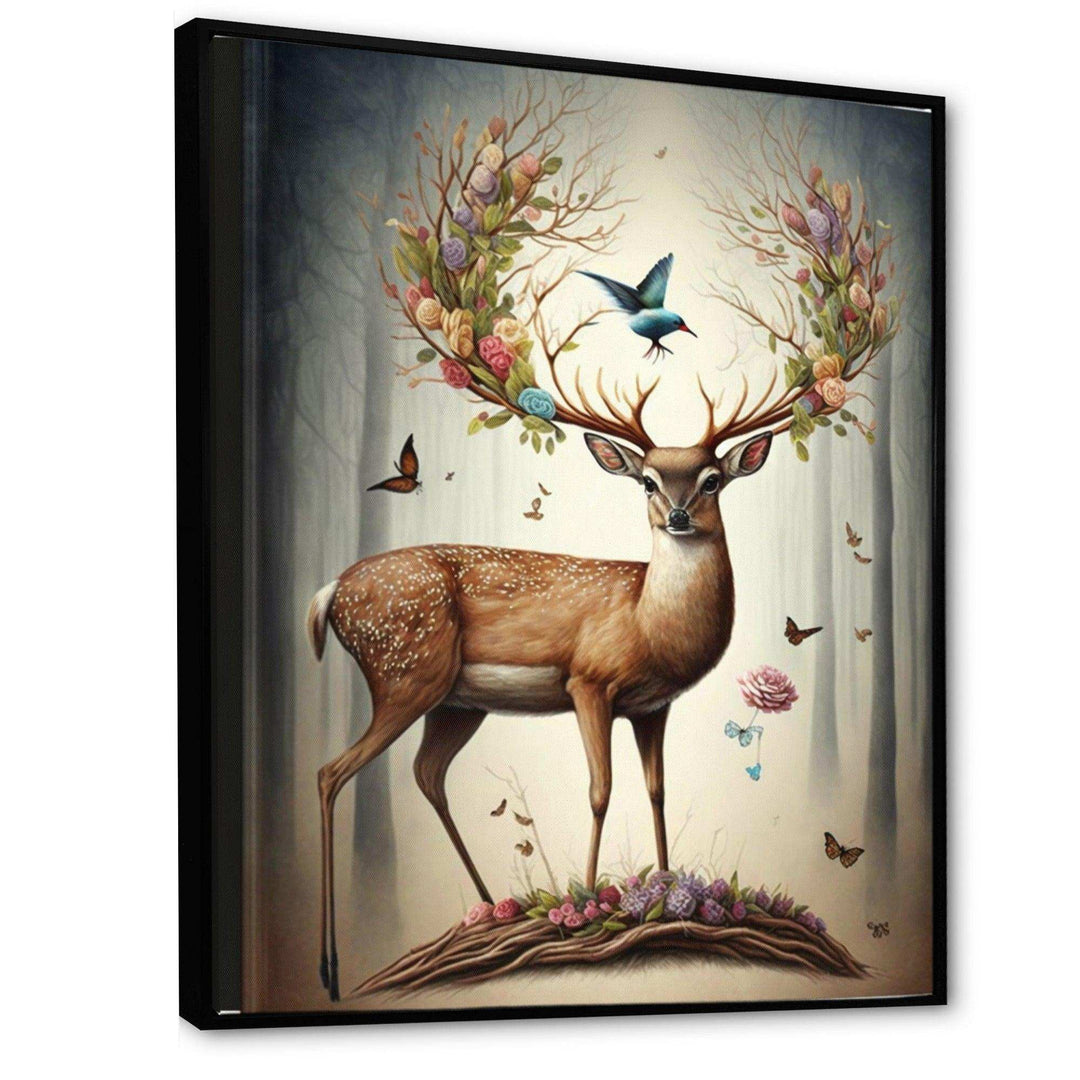 Deer With Blooming Antlers III