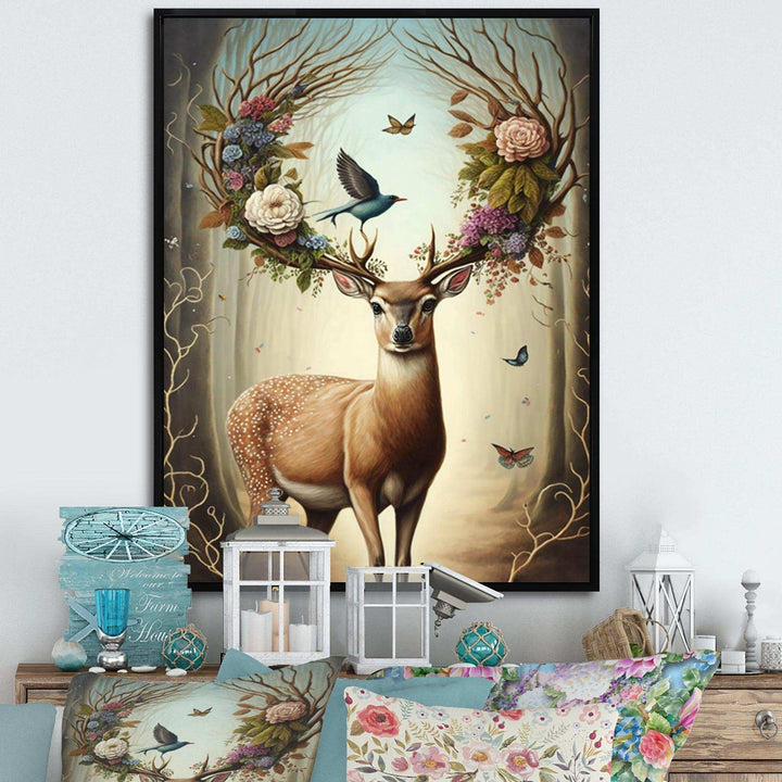 Deer With Blooming Antlers V