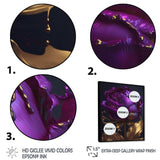 Purple Peony Liquid Gold III