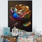 Rainbow Peony Liquid Gold Drips Hyper IV