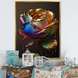 Rainbow Peony Liquid Gold Drips Hyper IV