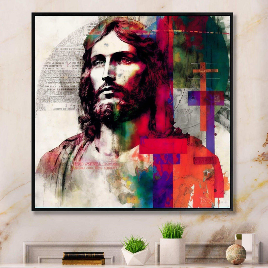 Pop Art Jesus Portrait I