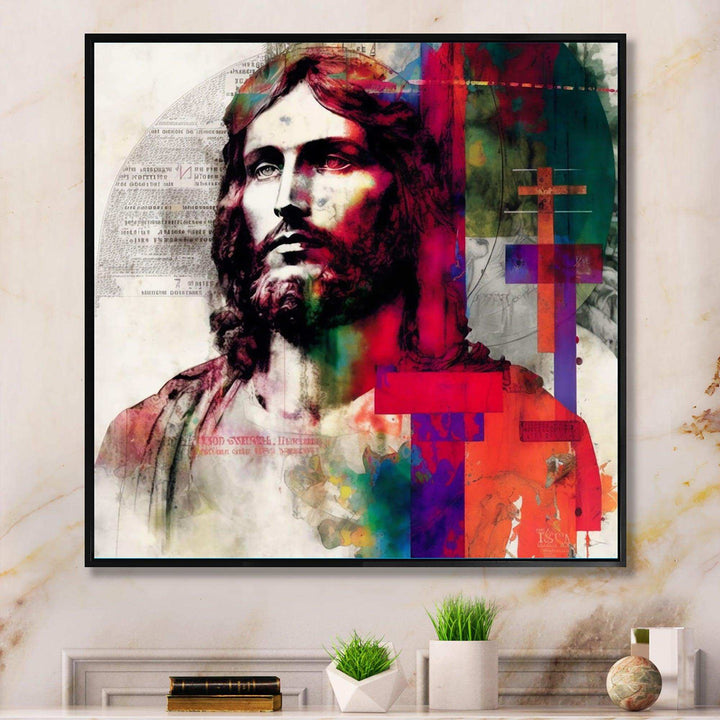 Pop Art Jesus Portrait I