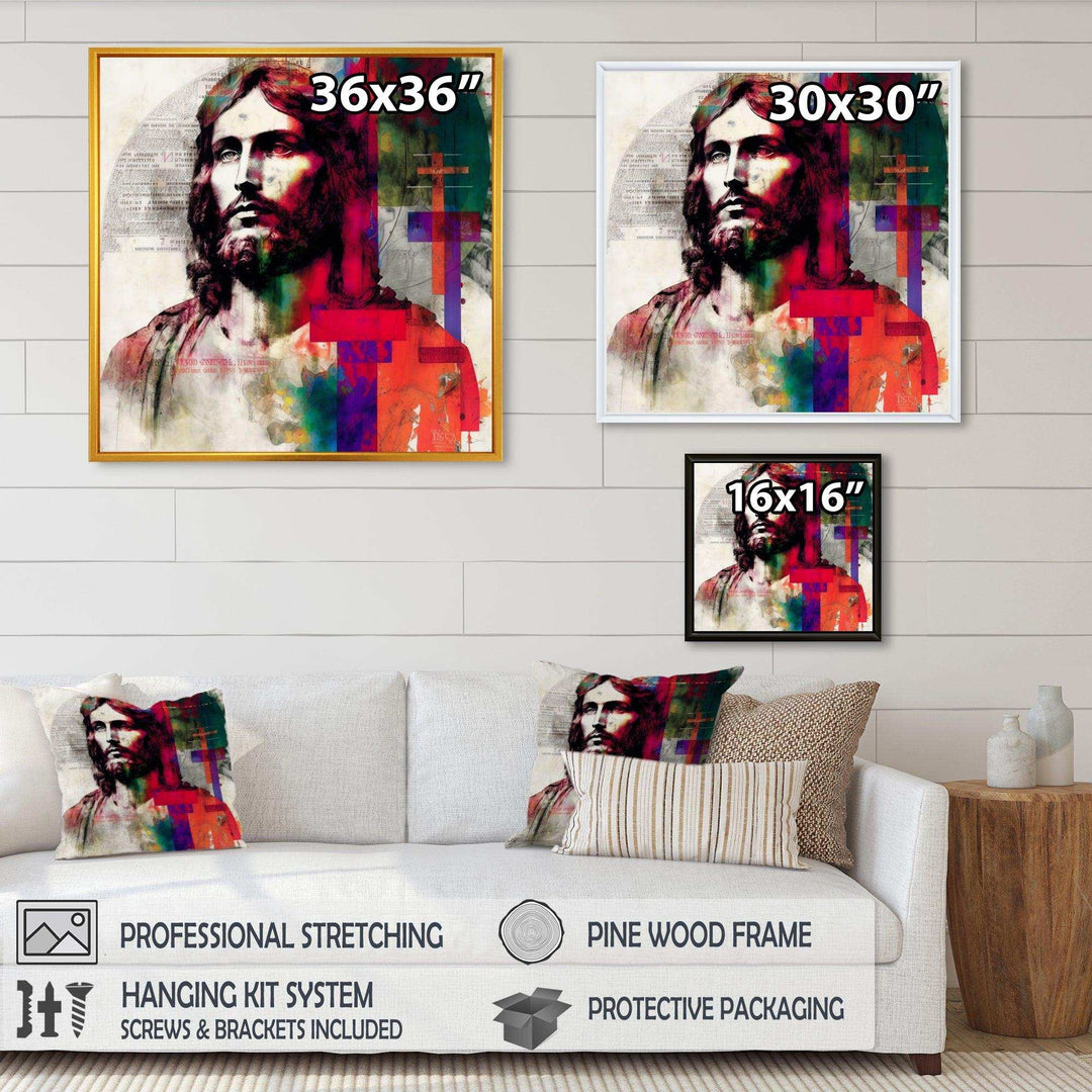 Pop Art Jesus Portrait I