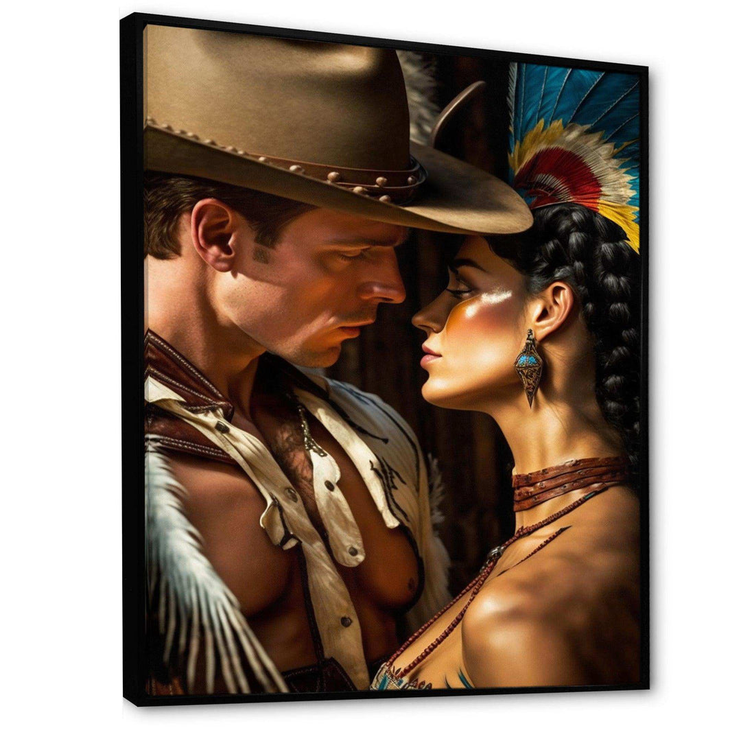 Cowboy And An Indian Woman In Love III