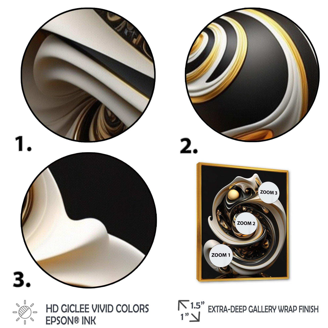 Liquid White Stained Glass V - Modern Wall Art Prints