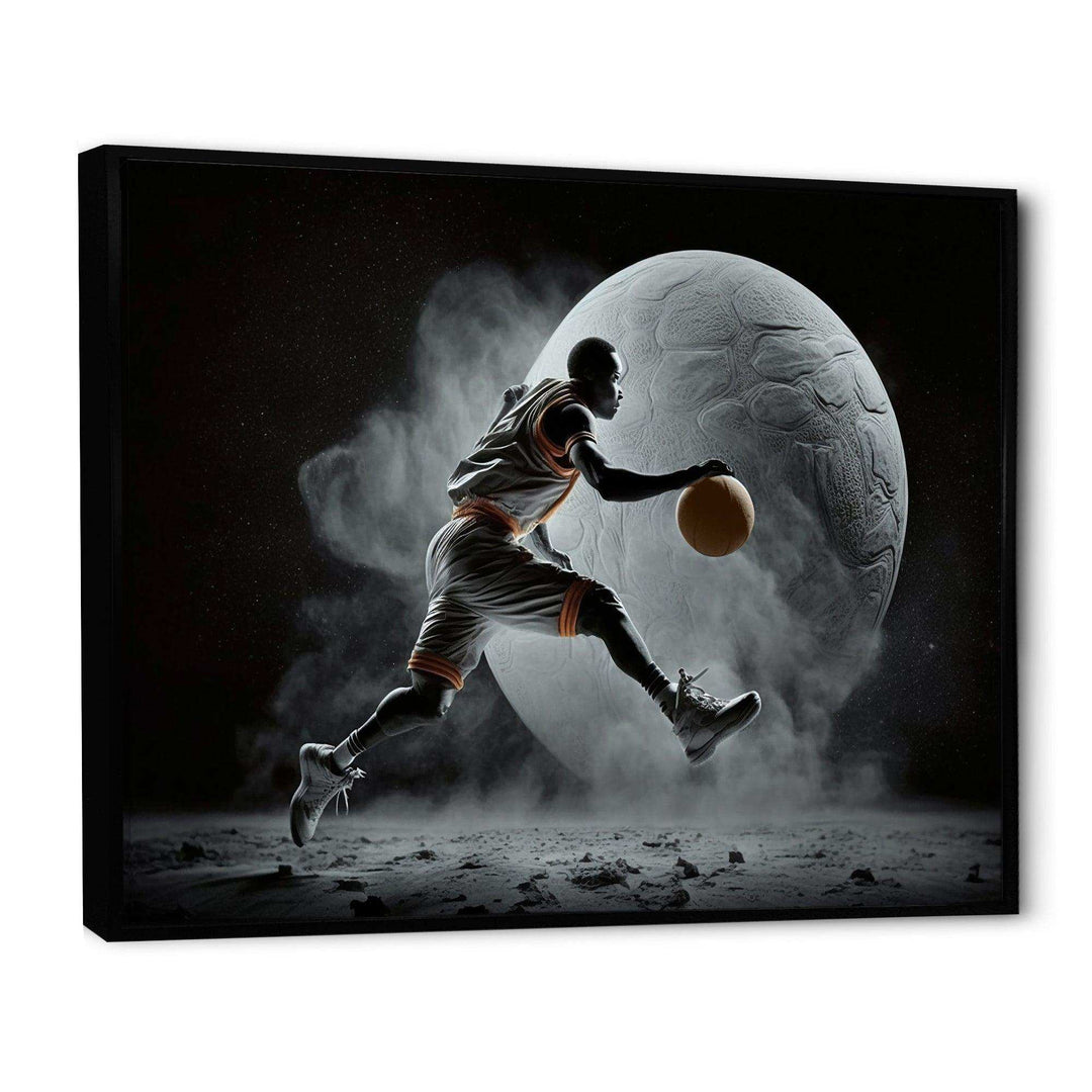Basket Ball On The Moon