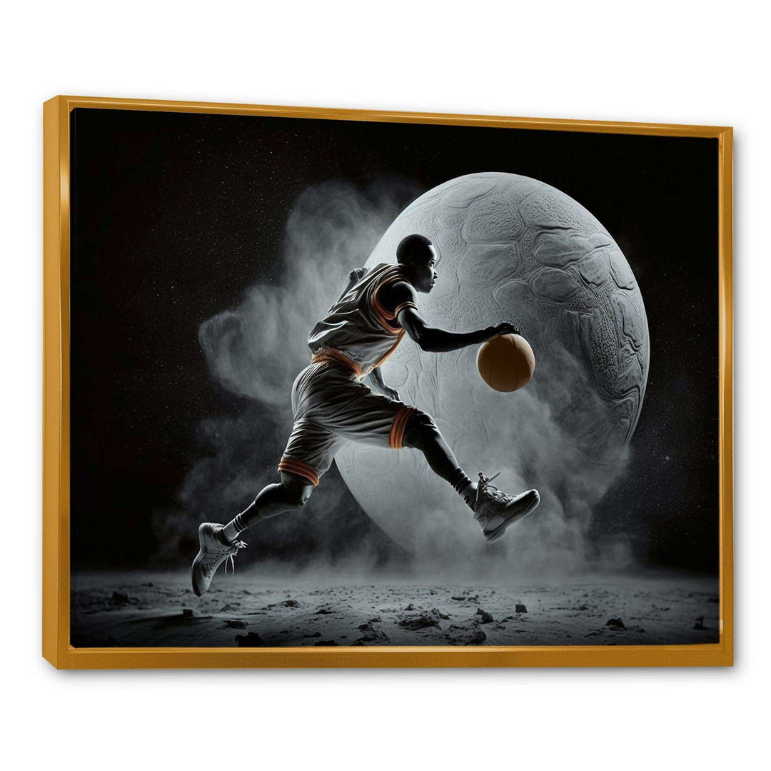Basket Ball On The Moon