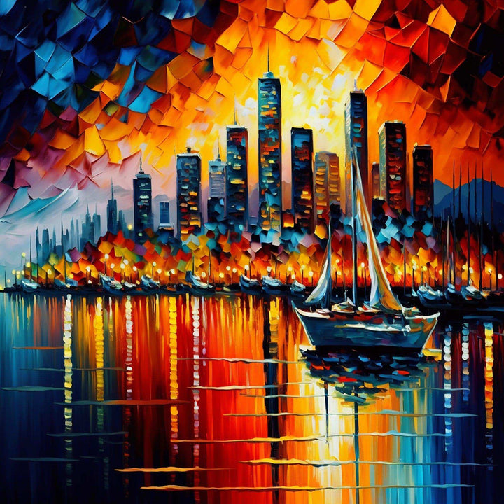 Colorful City In Vancouver I