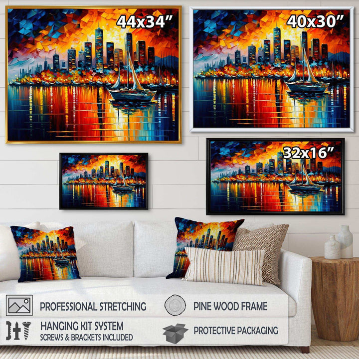 Colorful City In Vancouver I