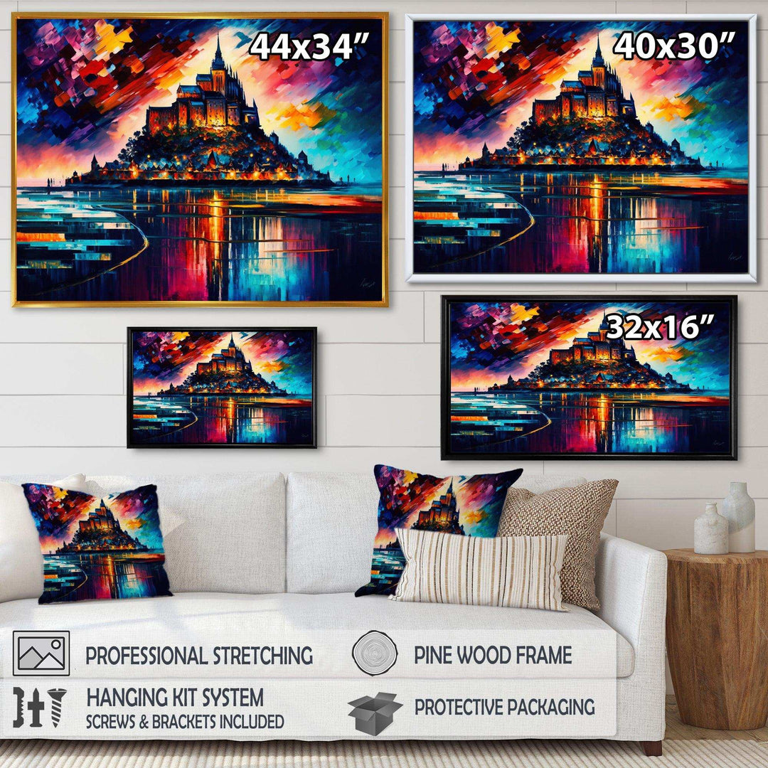 Colorful City Of Mont