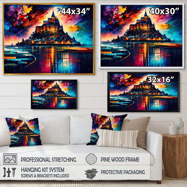 Colorful City Of Mont