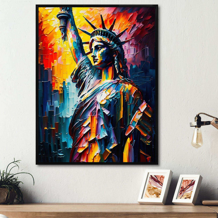 Colorful Liberty Statue II