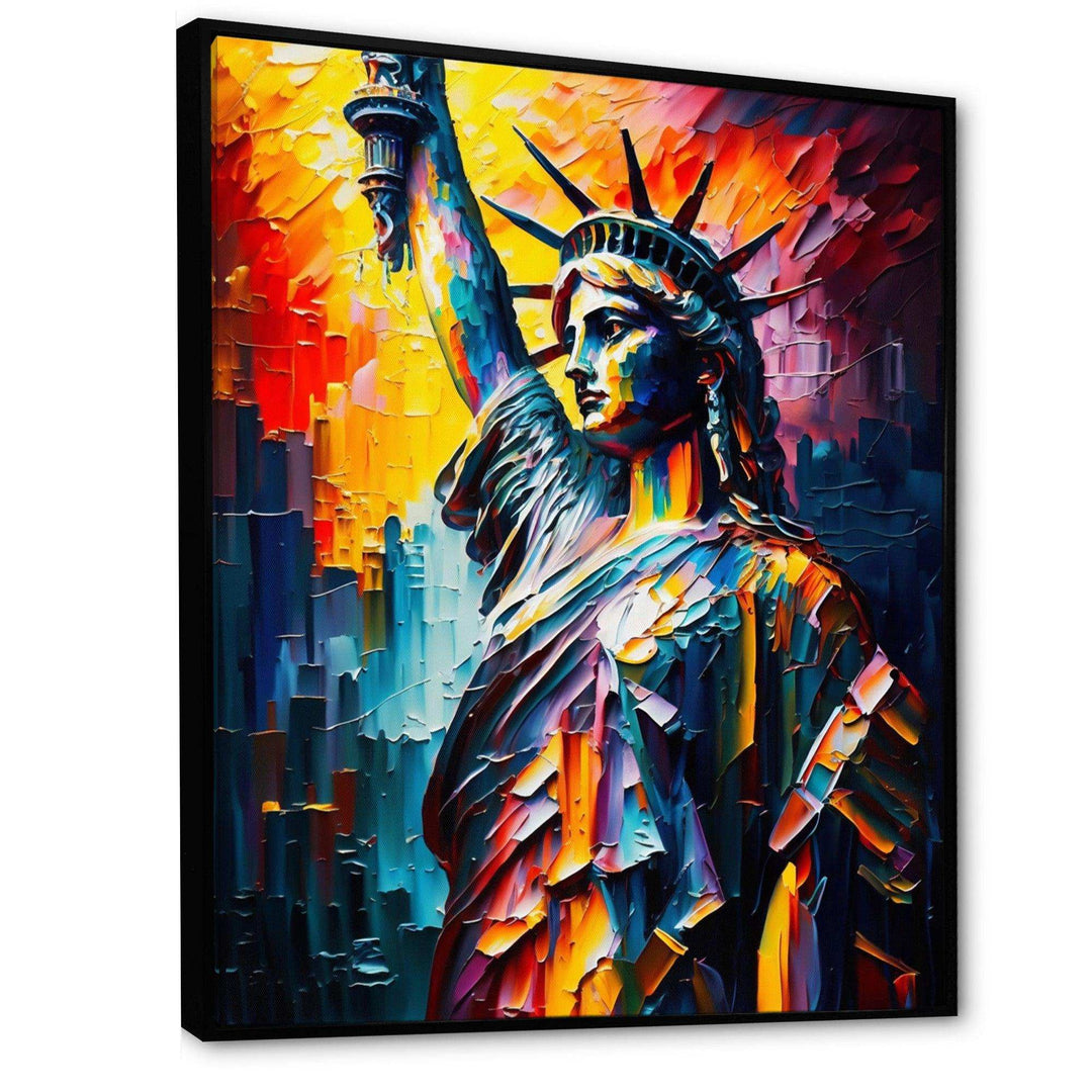 Colorful Liberty Statue II