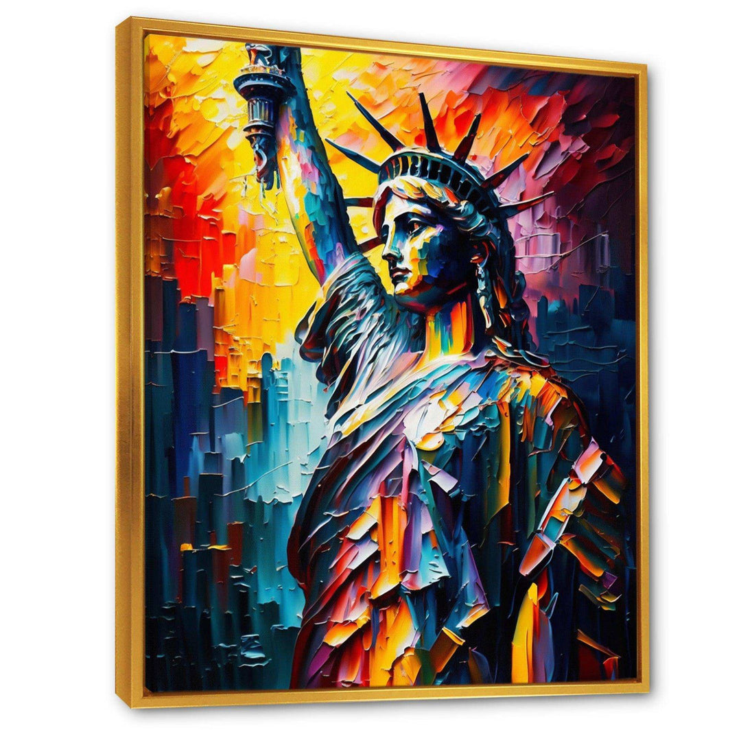 Colorful Liberty Statue II