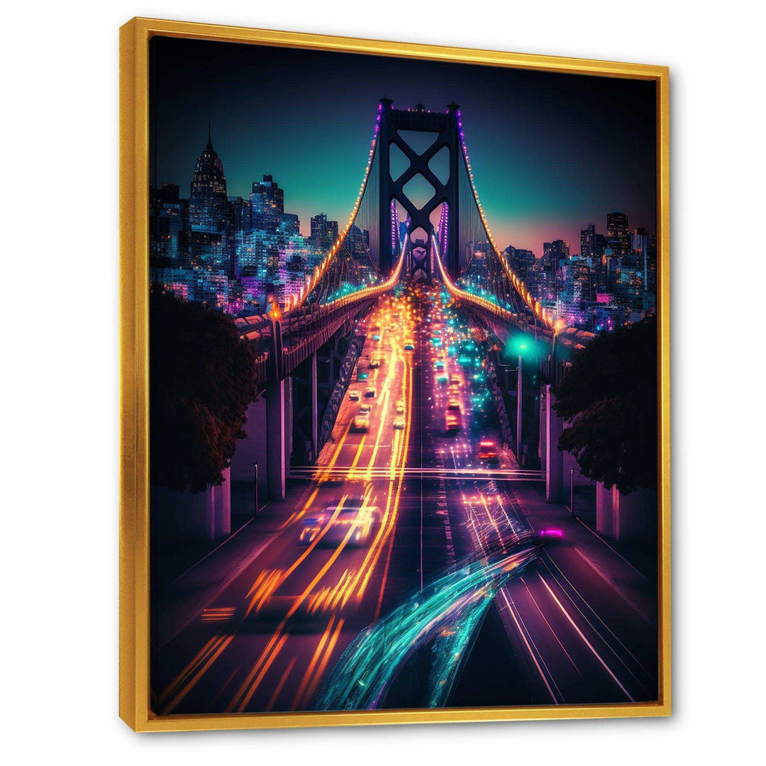 Futuristic San Francisco Neon I