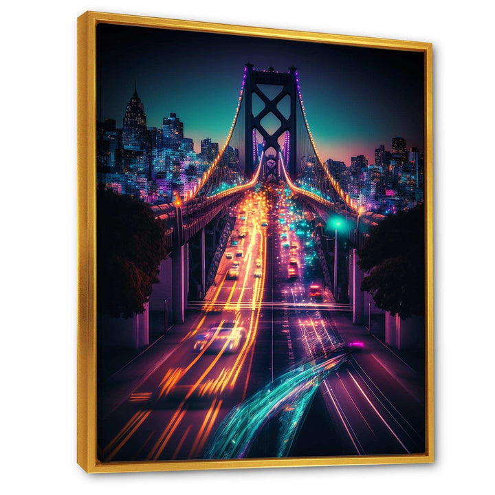 Futuristic San Francisco Neon I