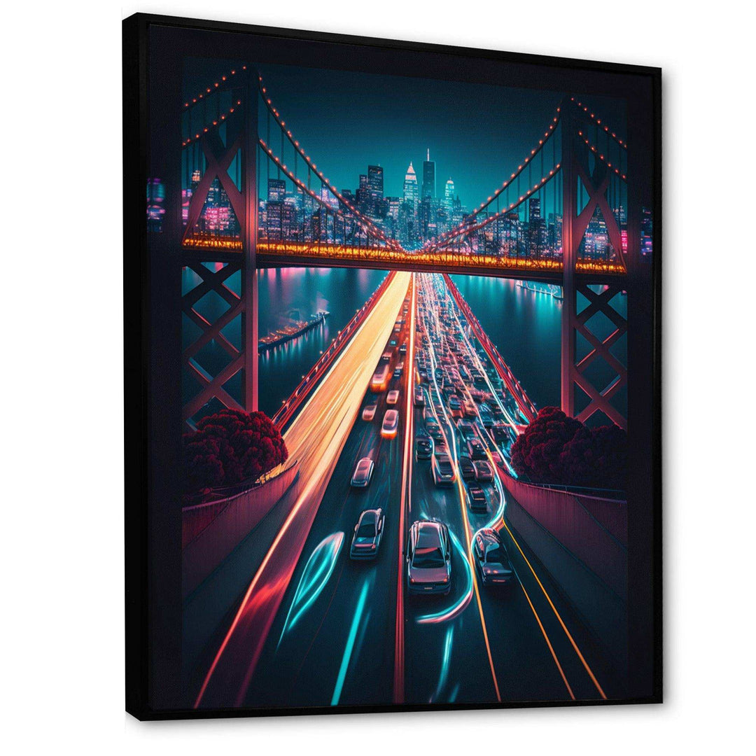 Futuristic San Francisco Neon II