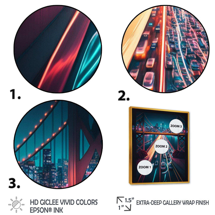 Futuristic San Francisco Neon II
