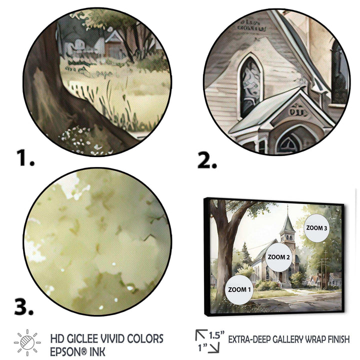 Monochome Yellow And Grey Farm III