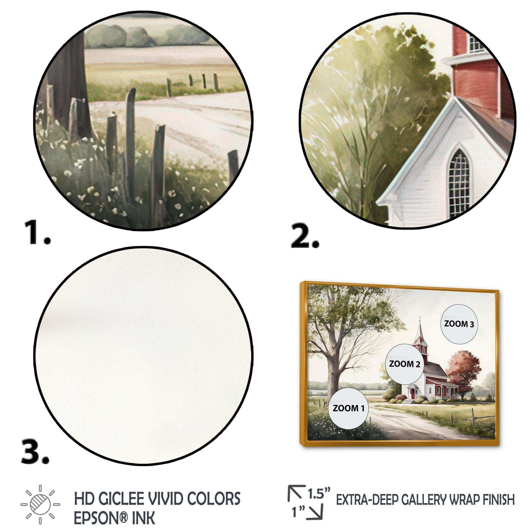 Monochome Yellow And Grey Farm VI