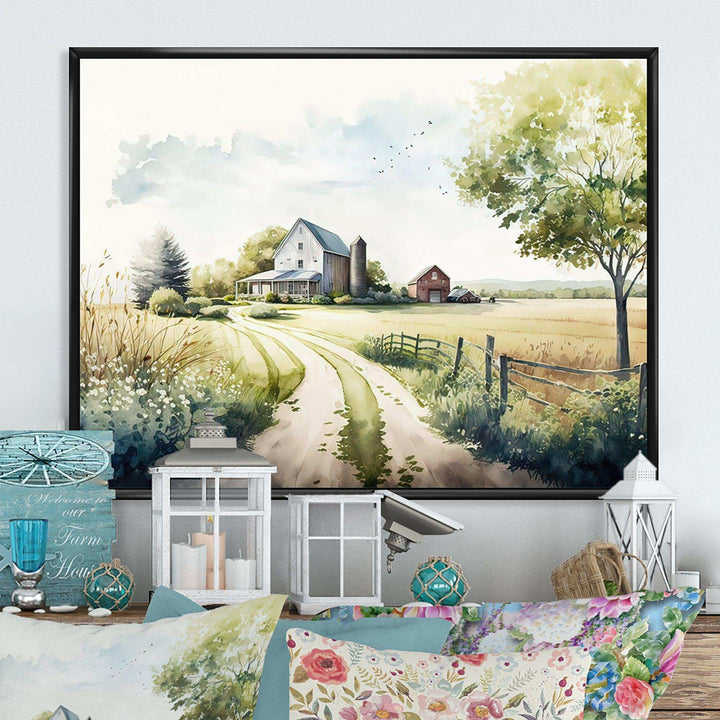 Small River To The Barn