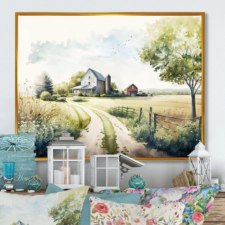 Small River To The Barn