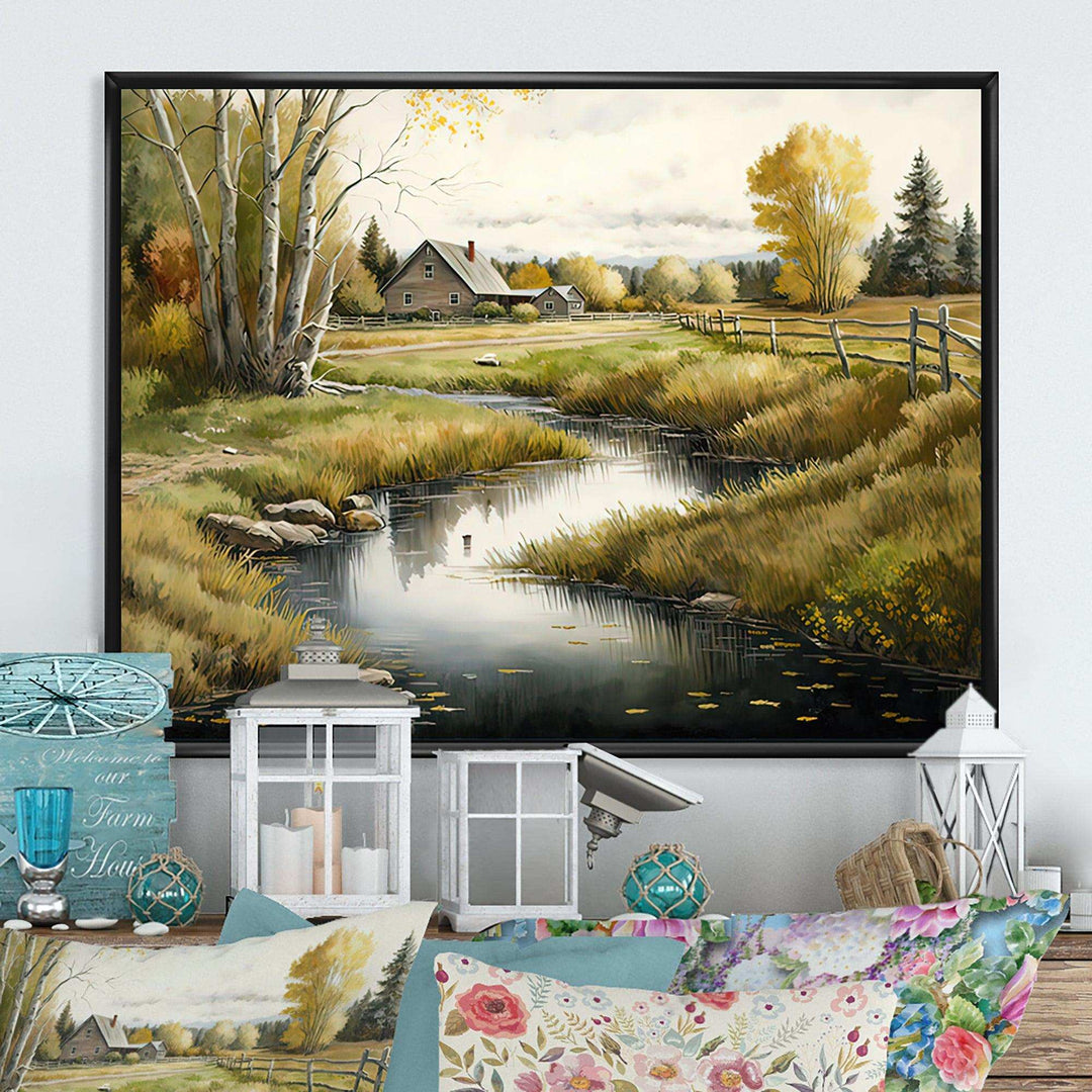 Beautiful Barn In Spring I