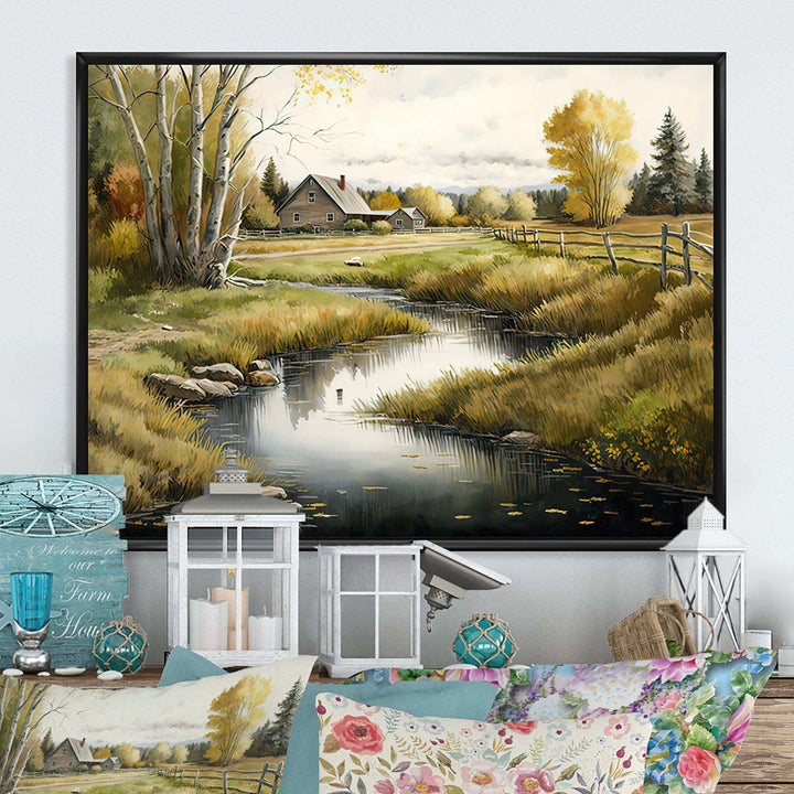Beautiful Barn In Spring I