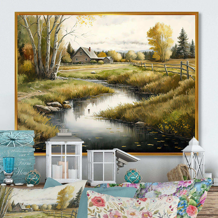 Beautiful Barn In Spring I