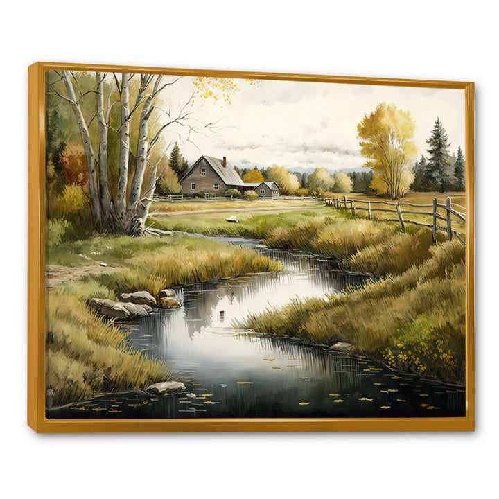 Beautiful Barn In Spring I
