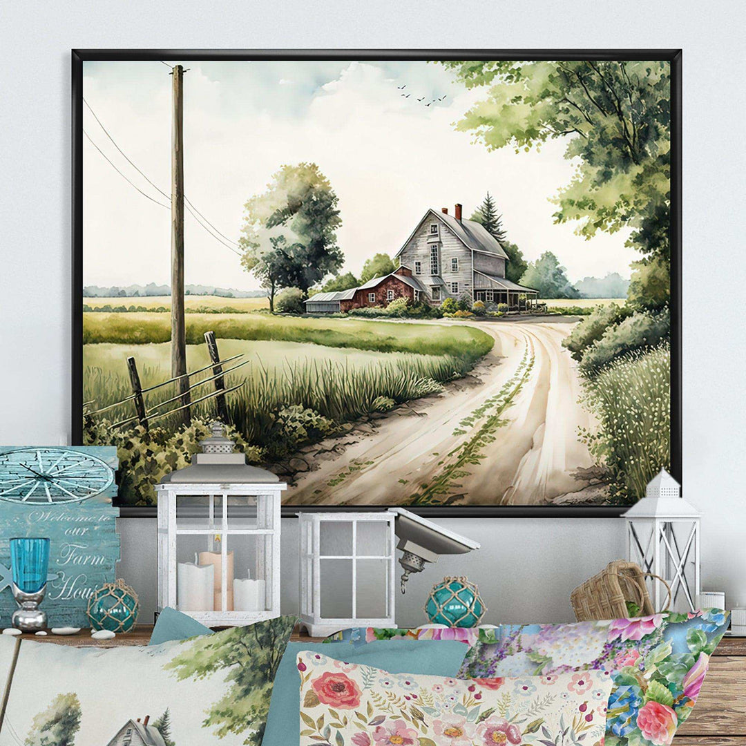 Beautiful Barn In Spring V
